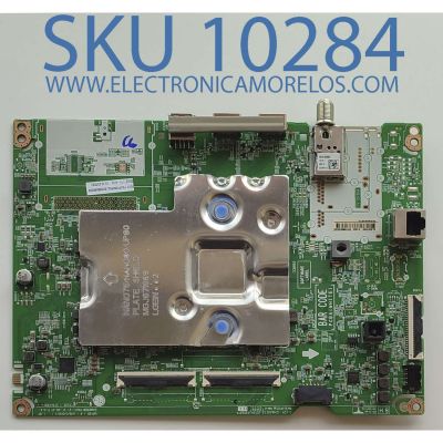 MAIN PARA TV LG / NUMERO DE PARTE EBT66648205 / EAX69581703(1.2) / PANEL NC750TQG-ABKH3 / DISPLAY HV750QUB-F9E / MODELO 75UP7300PUC.BUSFLKR	